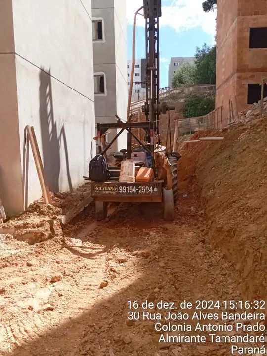 Trator de perfuração de solo 14 metros  - Foto 4