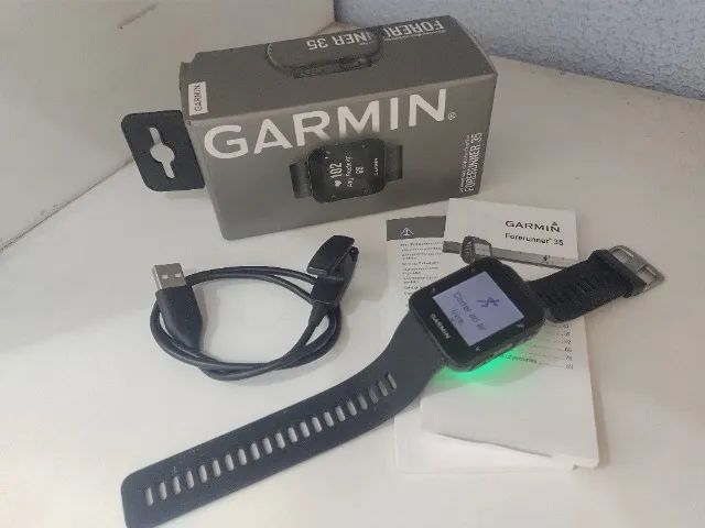 Relogio com GPS e frequencimetro Garmin Forerunner 35 - Foto 4