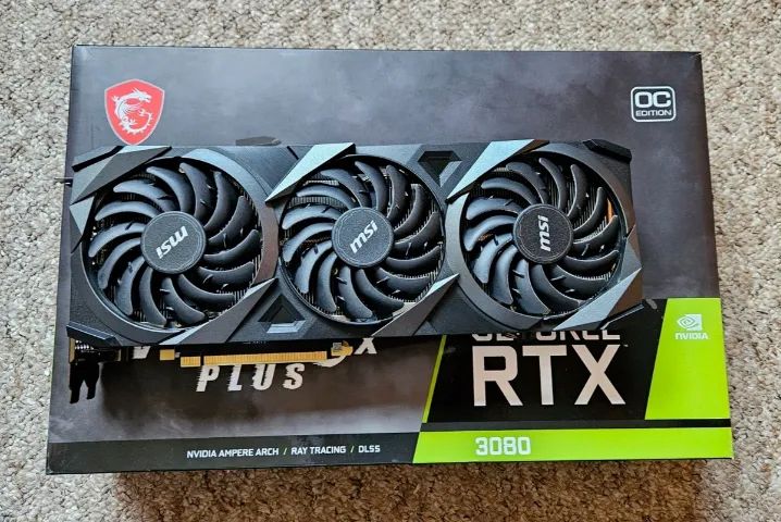 Troco em KIT MSI RTX 3080 Ventus X3 Plus
