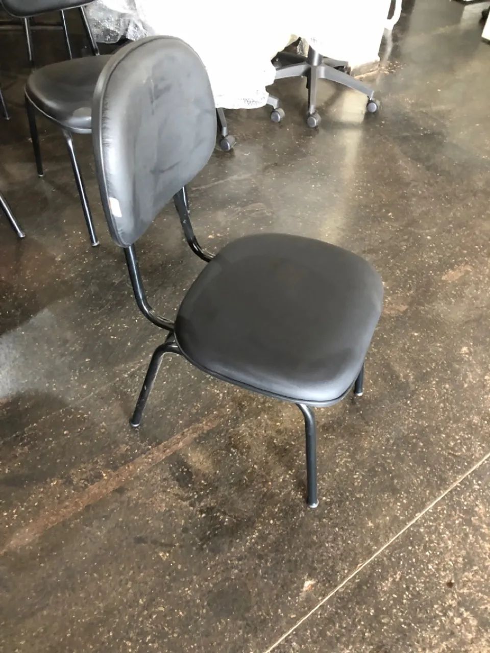 Cadeira secretaria fixa  - Foto 3