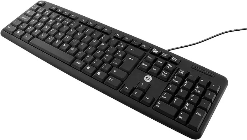 Teclado USB Básico para Escritório 65163256653443120