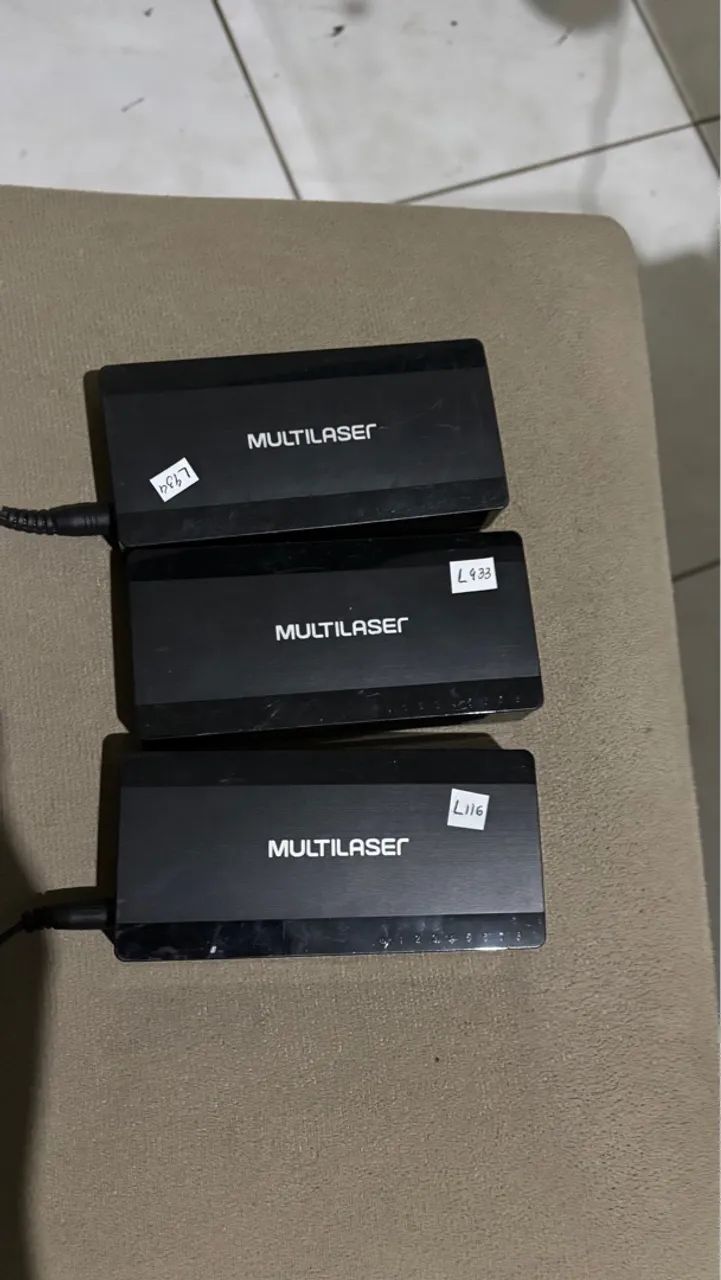 3 unidades Switch Mini Soho 8P RE308 Multilaser  - Foto 3