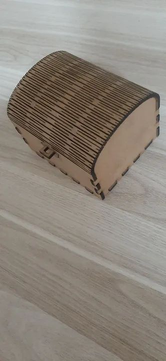 Caixa decorativa estilo baú kit c/10 unds - Foto 2