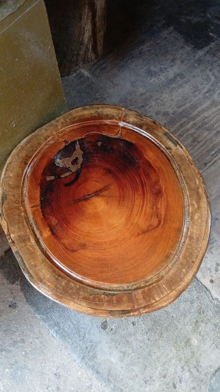 Tábua de madeira para churrasco e coleres de pau  - Foto 2