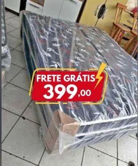 CAMA BOX CASAL CONJUGADA - FRETE GRÁTIS 