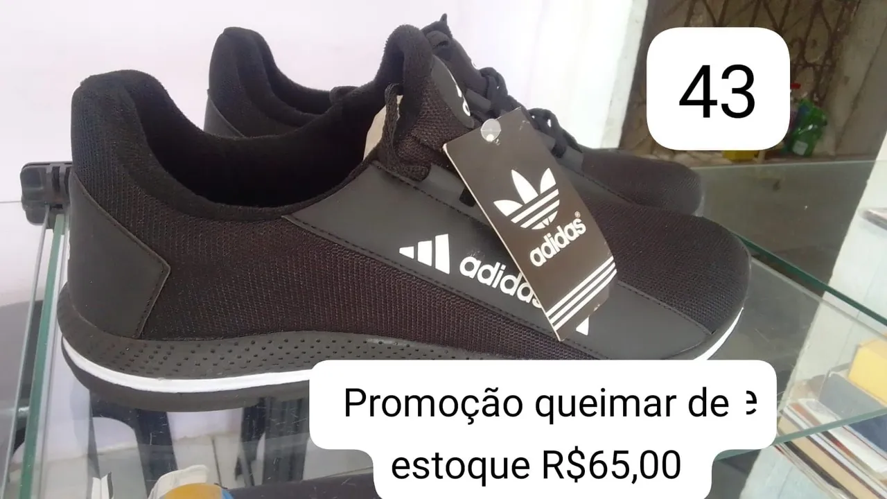 Tênis Adidas 43 Preto