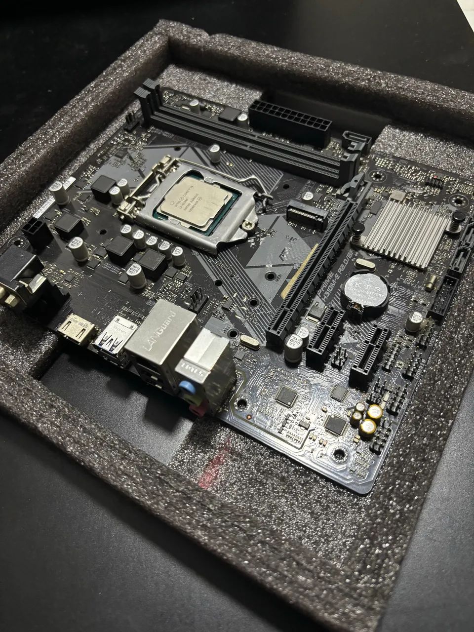 placa mae asus prime h310m e br