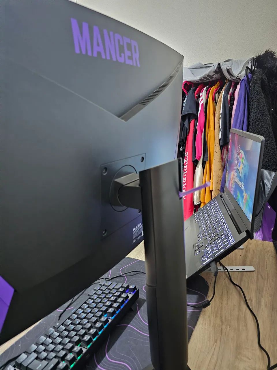 Monitor Gamer Mancer 31.5 165HZ - Foto 3