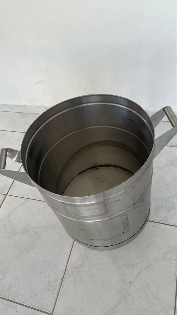 Balde de inox resistente 100L - Foto 3