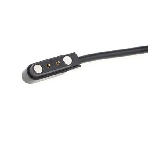 Cabo Carregador Para Relogio Smartwatch Magnético 2 Pinos P70 / P80 - Foto 3