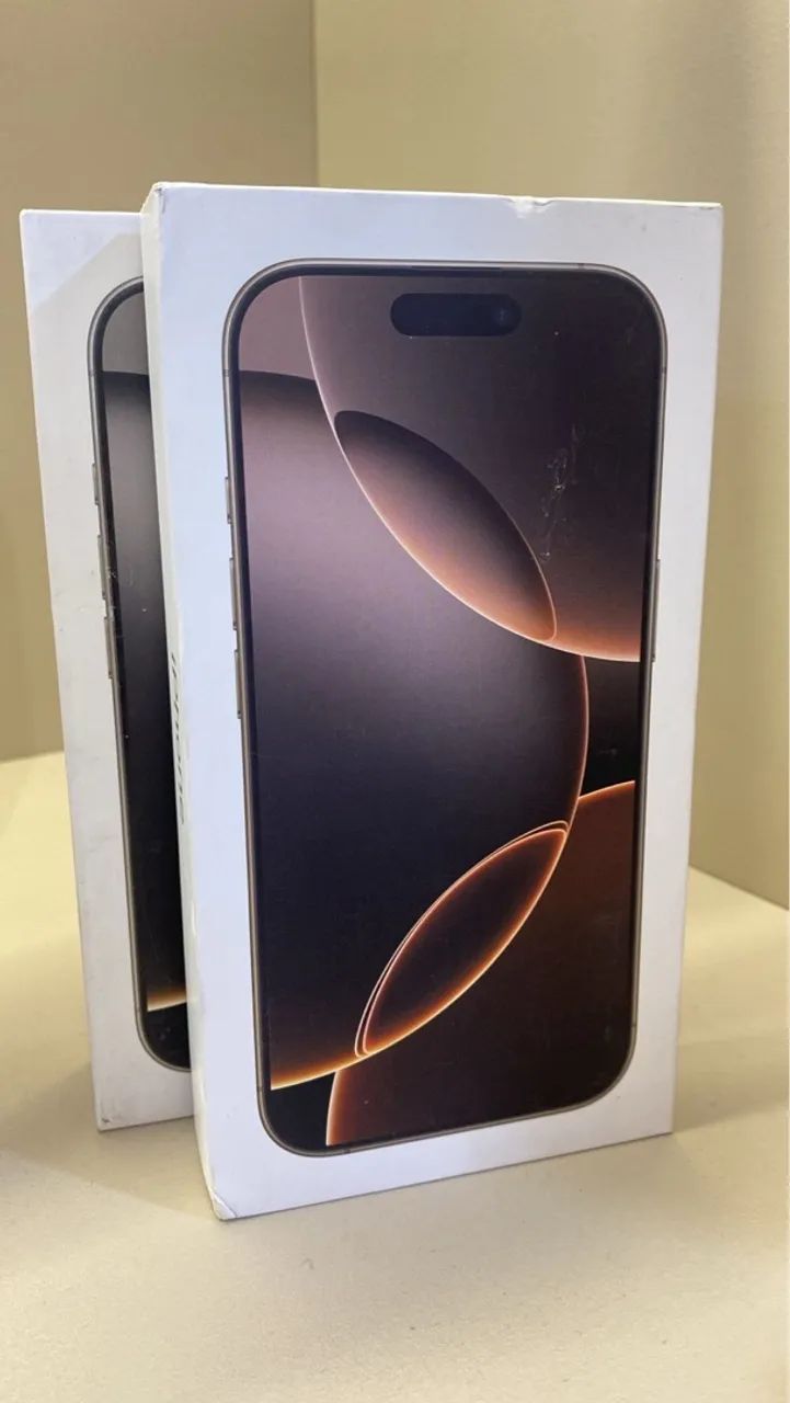 IPHONE 16 PRO 256GB DESERT LACRADO POUCAS PEÇAS PROMOÇÃO 