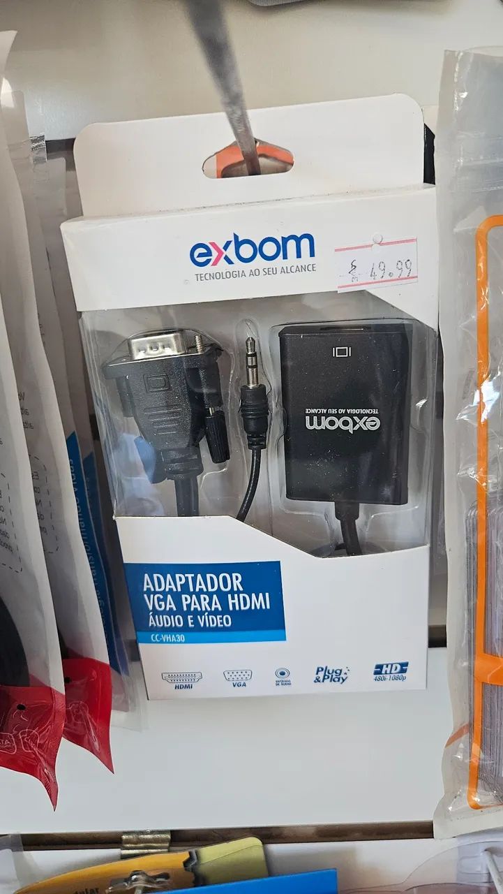 Adaptador Vga para Hdmi 