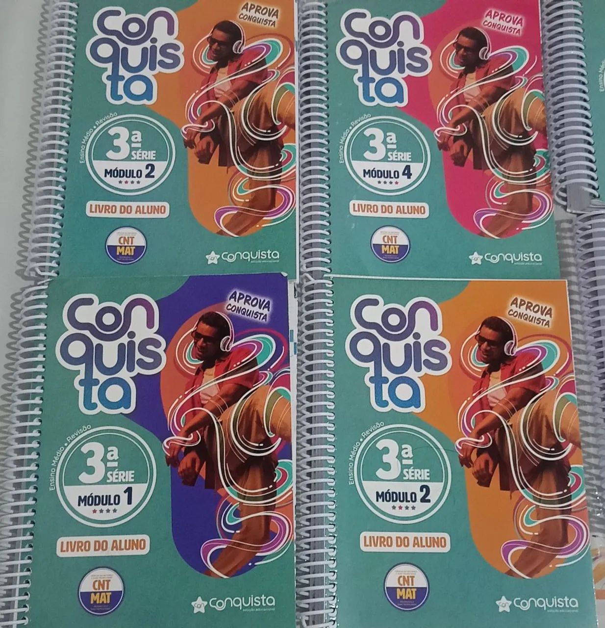 Livros do 3°ano do Ensino Médio - Sistema Conquista - Foto 4