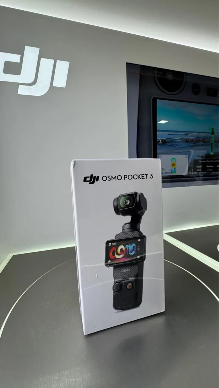DJI Osmo Pocket 3 - Filmadora Compacta e Poderosa