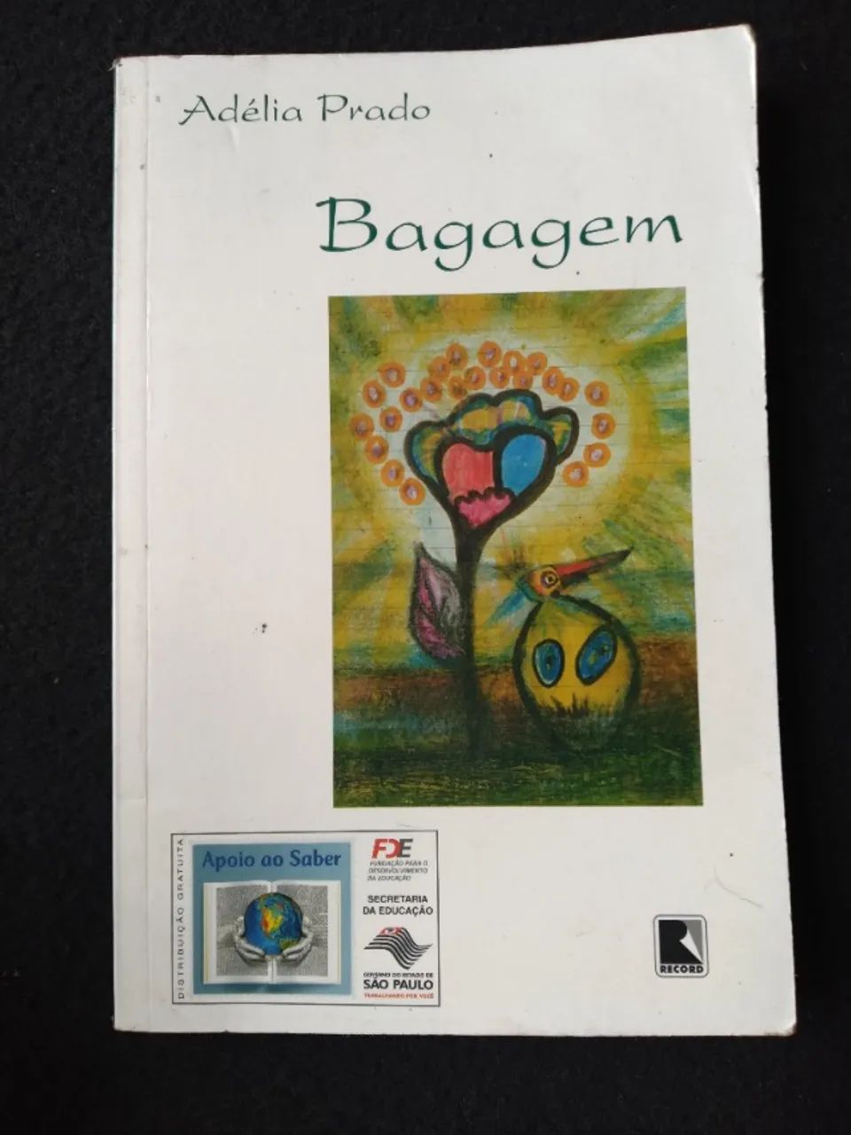 livro, bagagem
