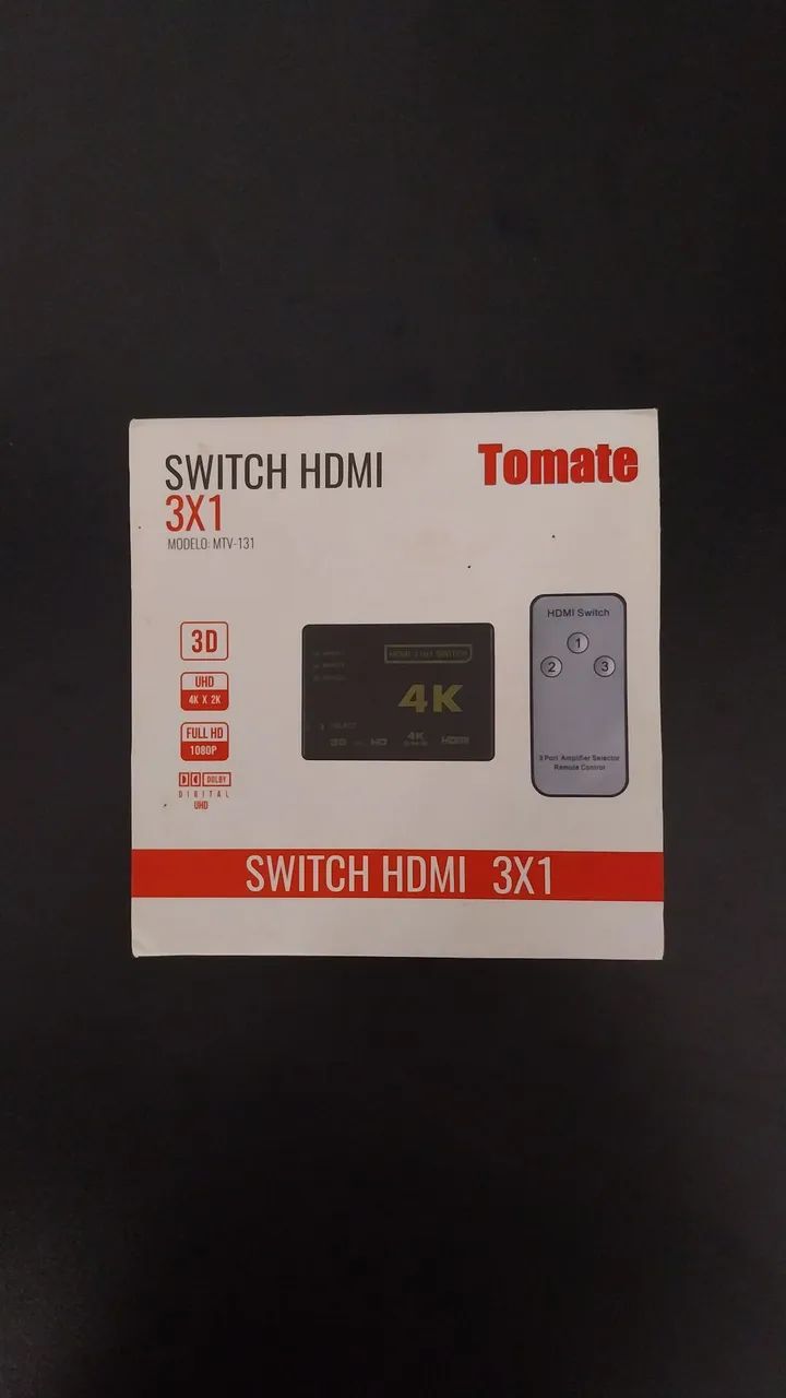 HDMI Switch 3x1 TOMATE