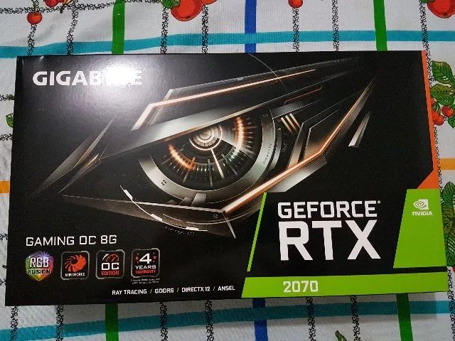 RTX 2070 - Placa de Vídeo Gigabyte Gaming OC 8GB GDDR6 - Foto 4