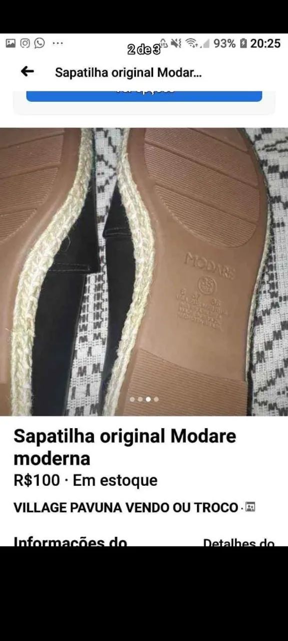 Sapatilha Modare original moderna - Foto 2