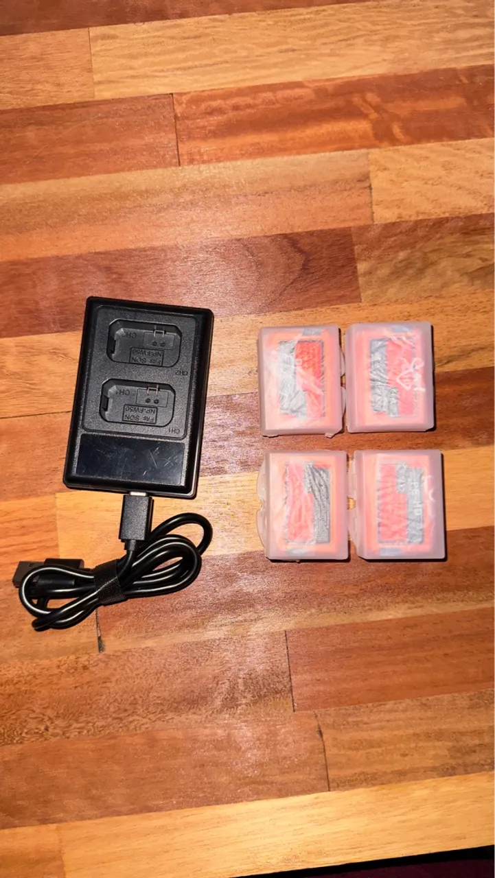 Bateria de íon-lítio 2160mAh NP-FW50 NPFW50 para Sony ZV-E10