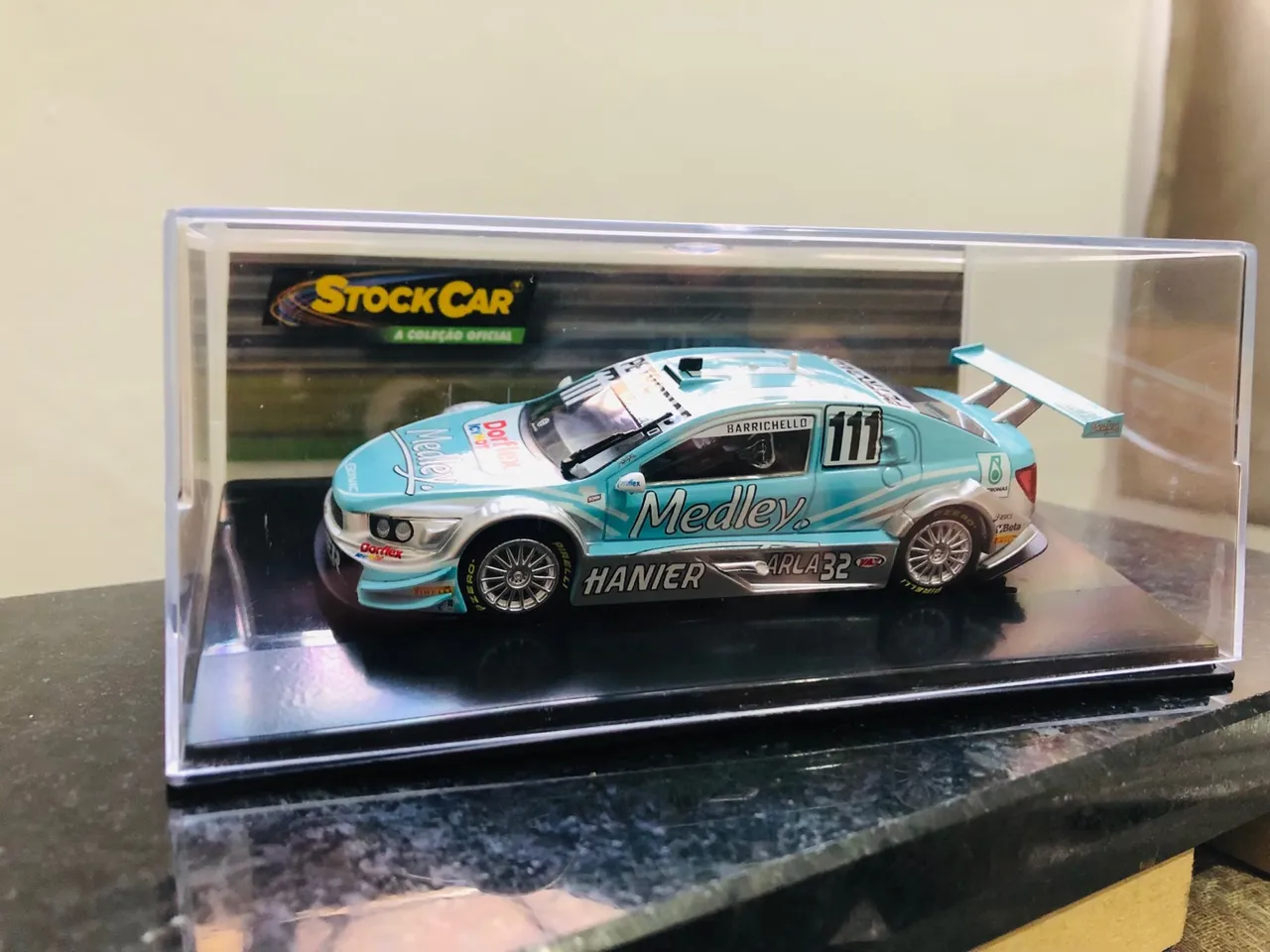 Miniatura Stock car Rubinho Barrichello 1:43