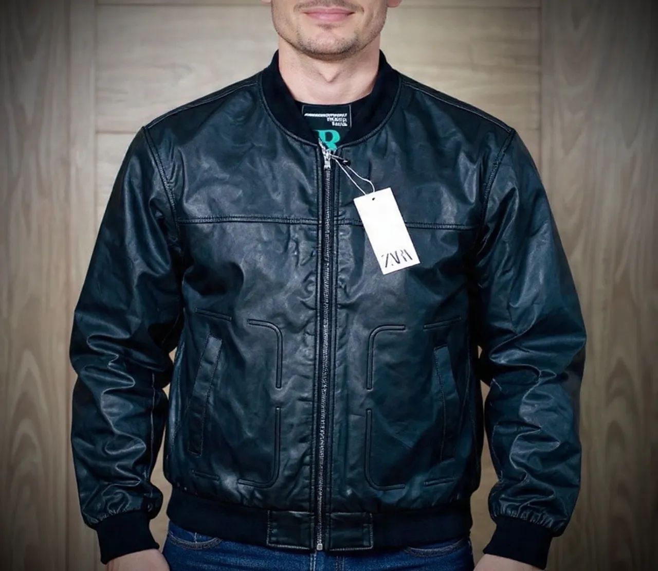 Jaqueta bomber zara 