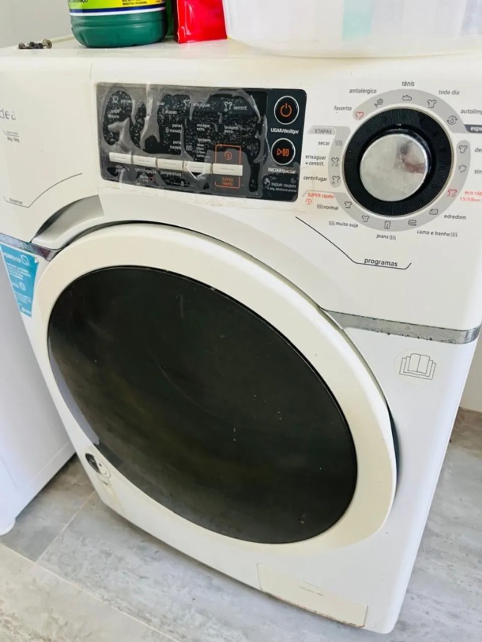 Lava 8kg e Seca 6kg Midea