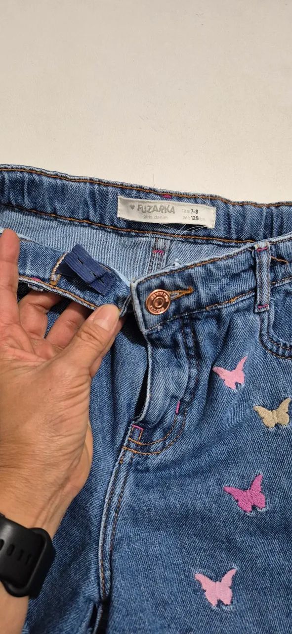 Short Jeans Infantil - Foto 4