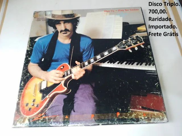 Discos de Vinil - LP - Frank Zappa - Disco importado - Triplo - Raridade - Frete Grátis