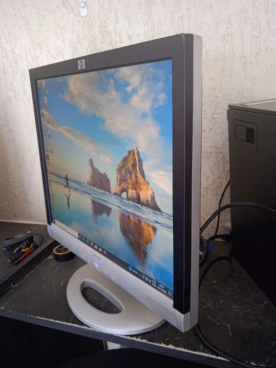 Monitor 17  polegadas hp completo - Foto 2