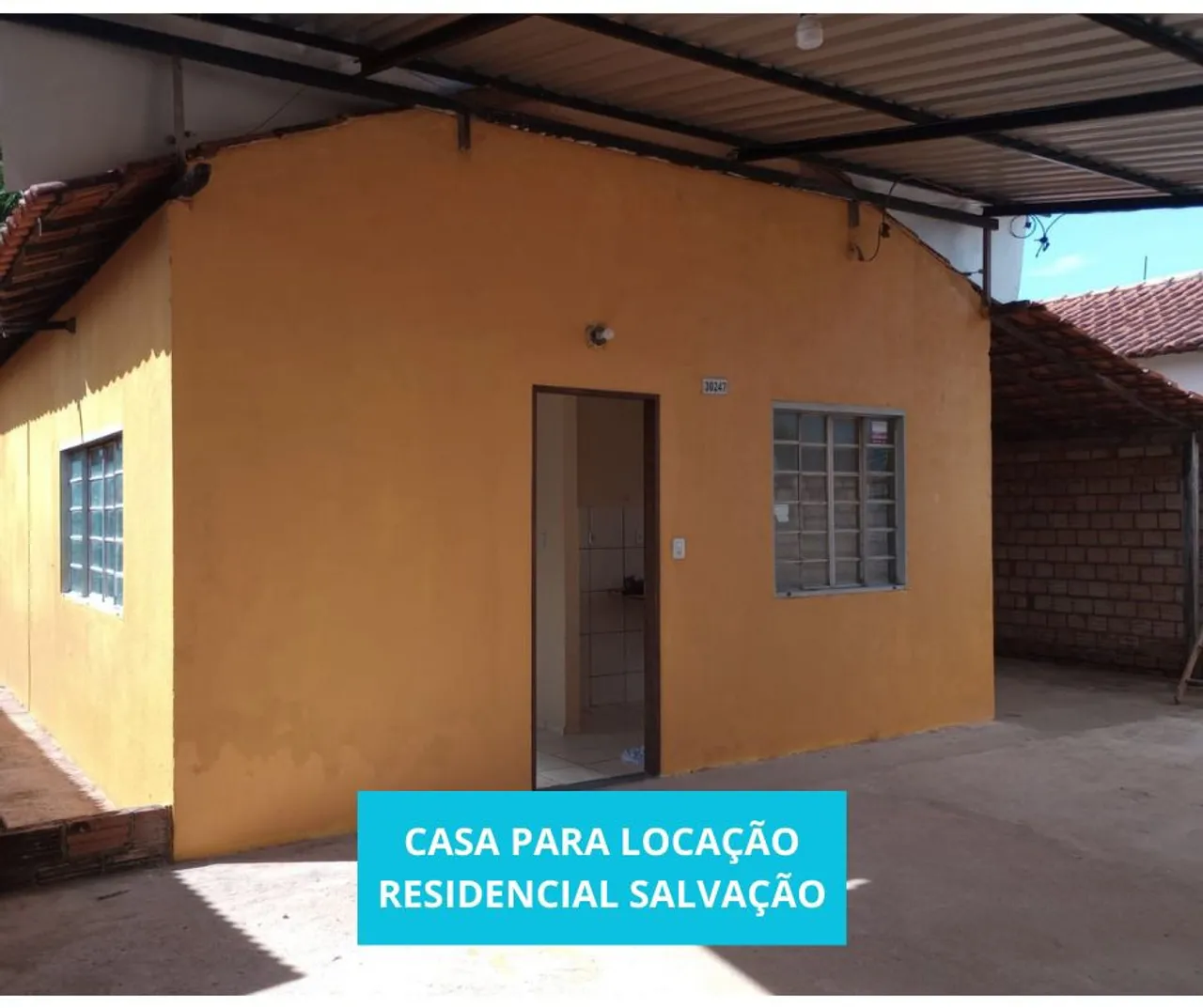 Alugo casa com 2 quartos - Residencial Salvação