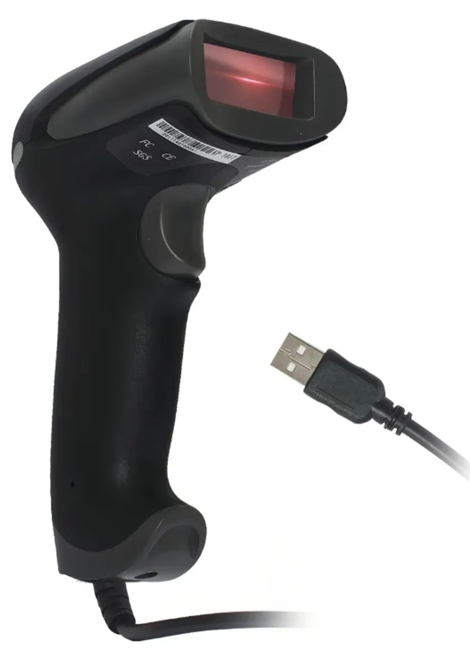 Leitor de código de barras Knup KP-1017 USB/RS-232/PS-2 1D 5V - Foto 2