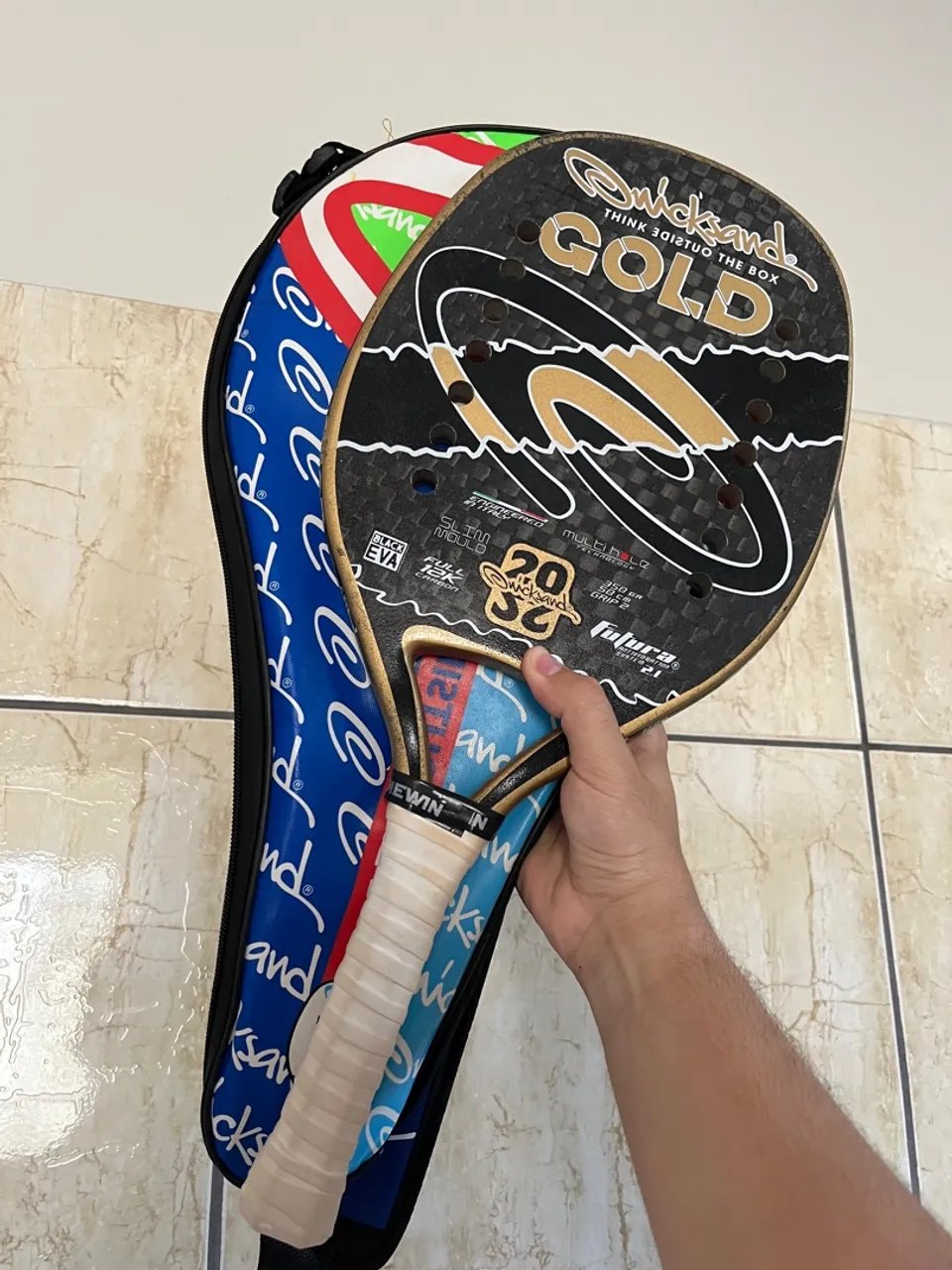 Raquete de Beach Tennis Quicksand Gold