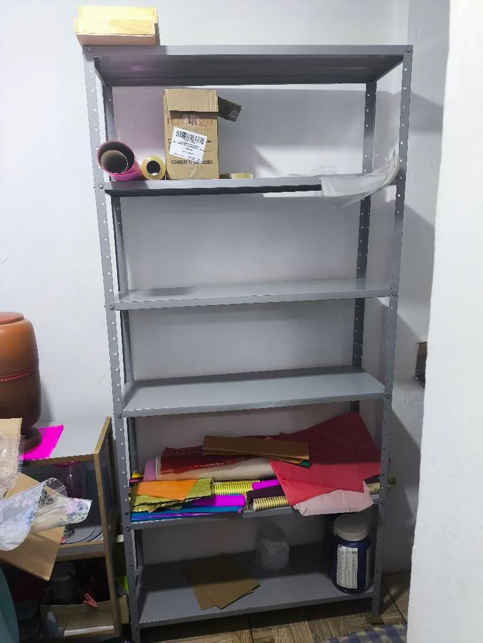 Prateleira de aço para comércio
