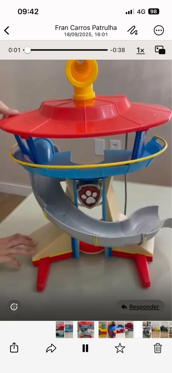 Torre de comando Patrulha Canina