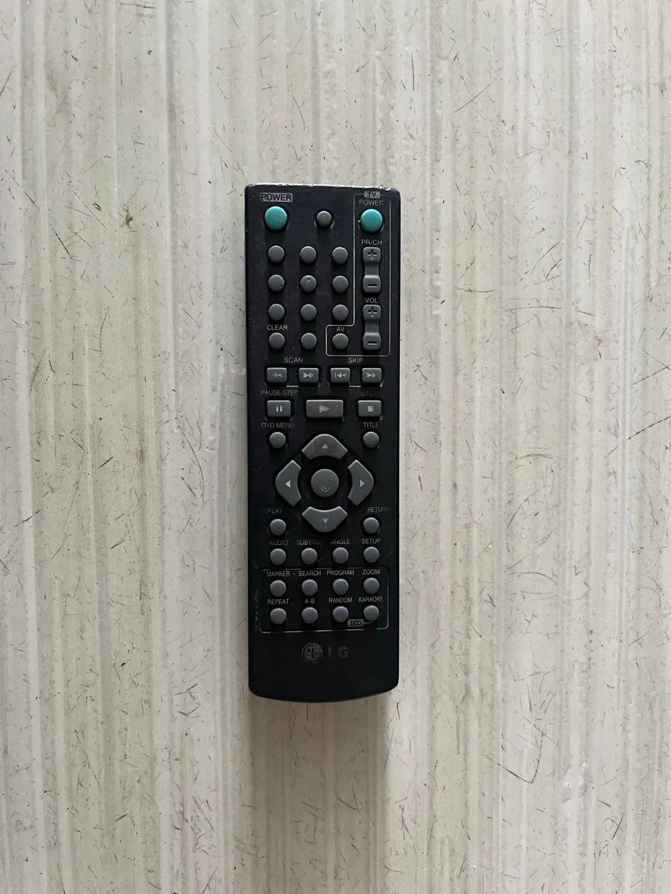 Controle de DVD Player LG Original (3)