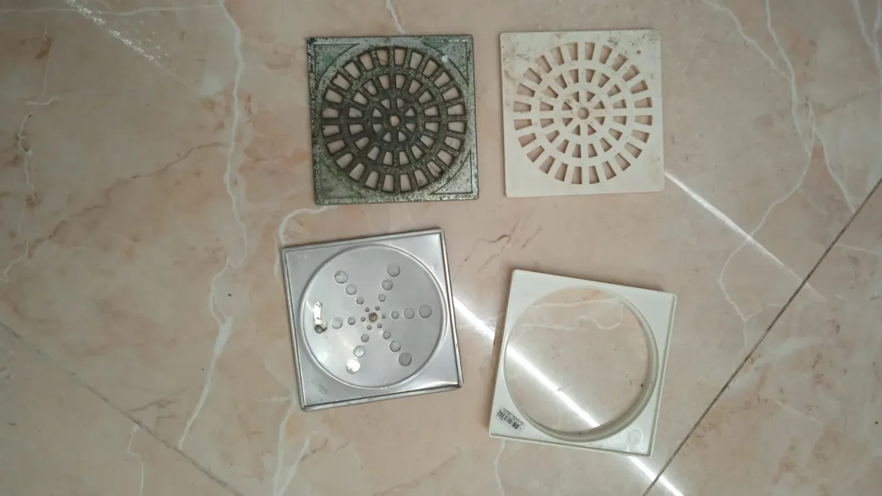 Ralo de inox todas as peças RS 30 ESTÃO NOVAS entrego.