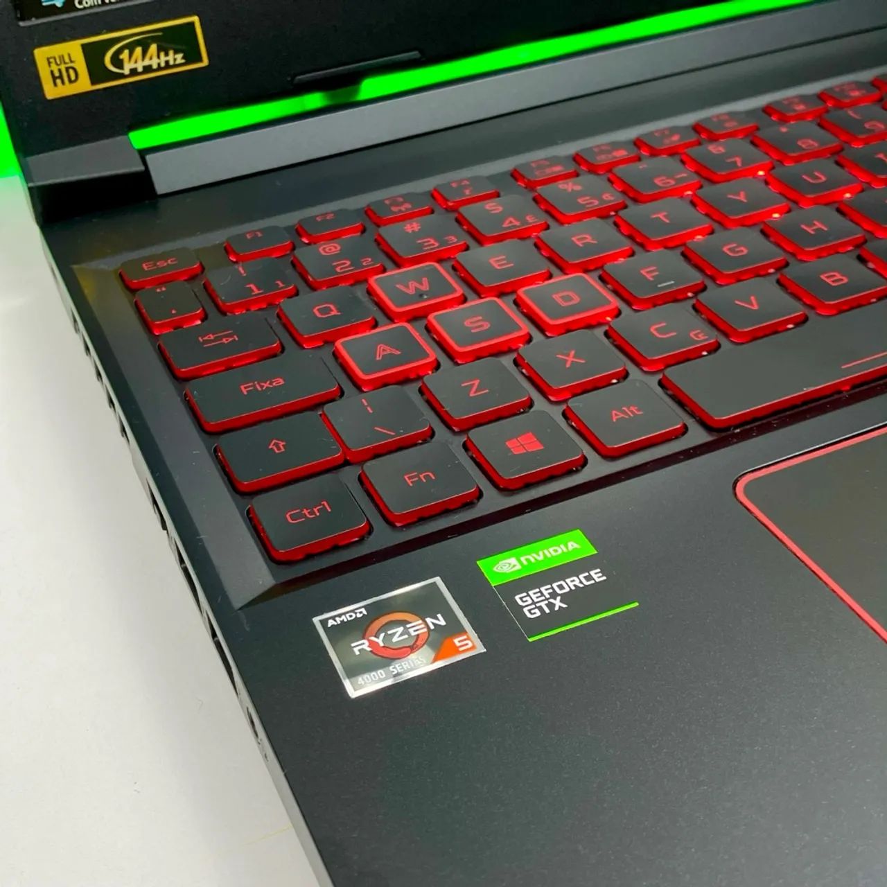 Notebook GAMER Nitro 5: AMD Ryzen 5 | GTX 1650 |16gb RAM | 512gb SSD | Tela FULL HD 144Hz - Foto 4