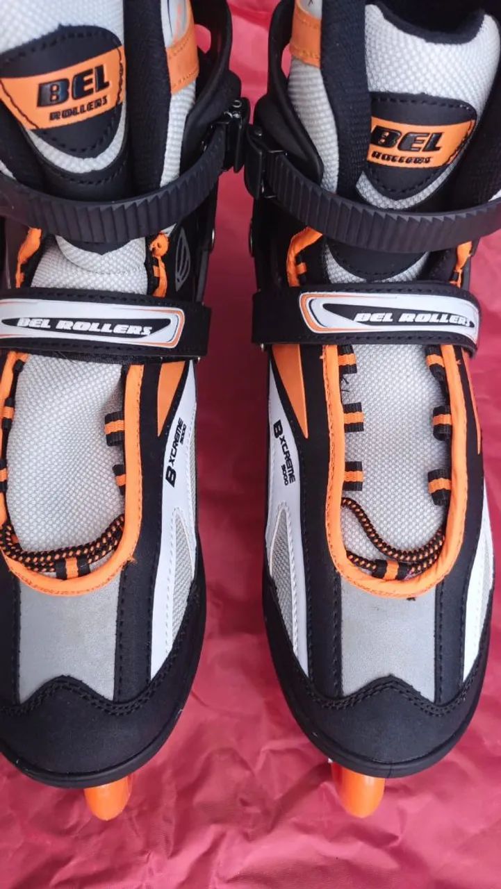 Roller Inline BXtreme 5000 Laranja Bel Novos (PRONTA ENTREGA) - Foto 4