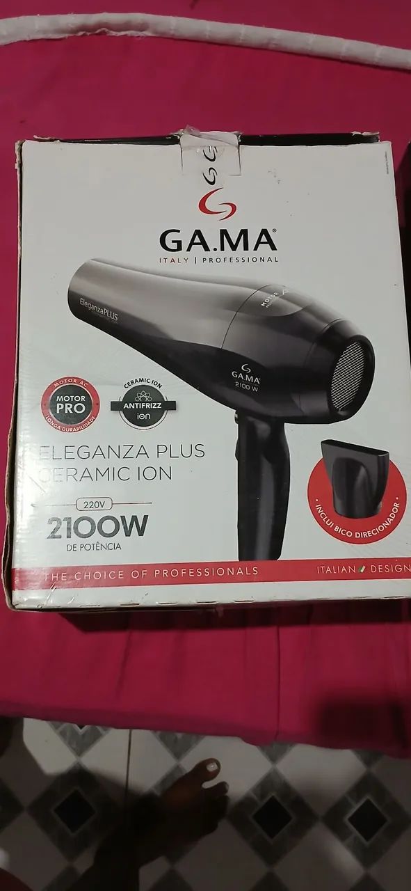 Secador de Cabelo Gama Eleganza Plus 2100W