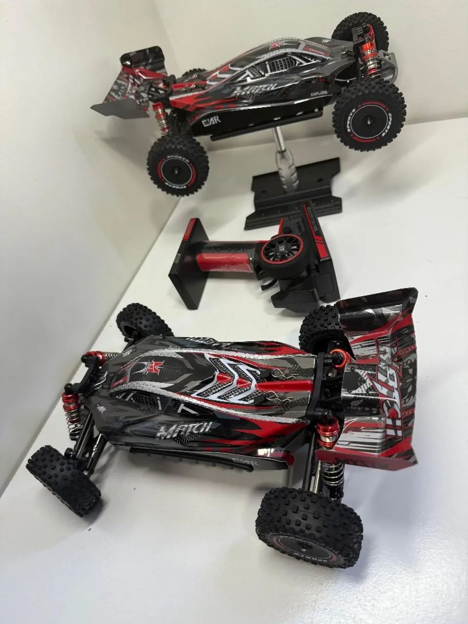 Carrinho de controle remoto profissional 4x4 - Foto 5