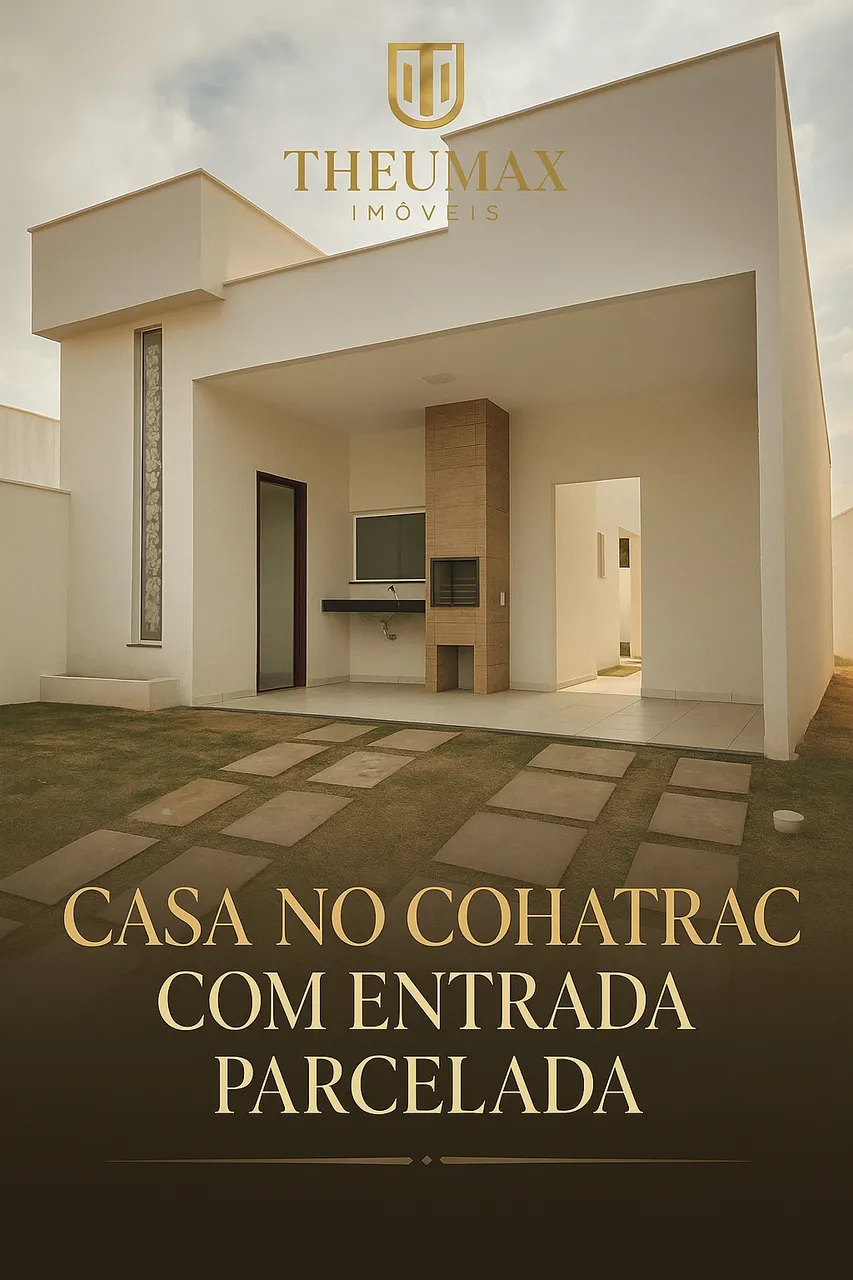 VENDO CASA NO COHATRAC COM 3 QUARTOS **13