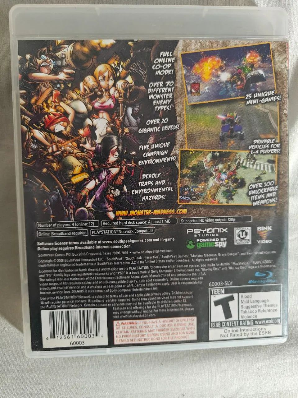 Monster Madness: Grave Danger - PS3 - Foto 2