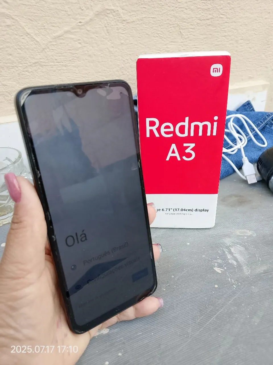 Xiaomi Redmi A3 - 6.71" - Novo