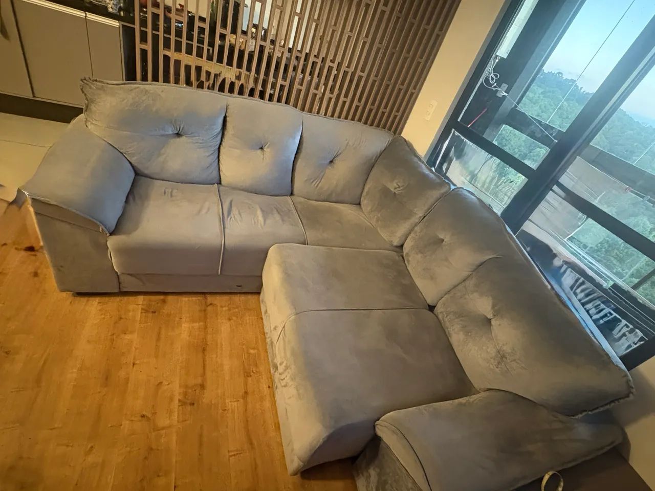 Sofá de Canto Grande em L - Foto 2