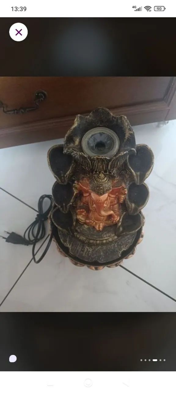 Fonte de Água Ganesha