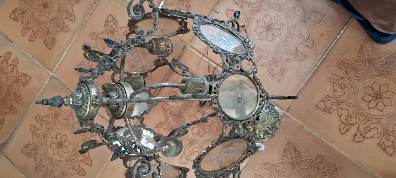 Lustre de Cristal Vintage - Foto 2