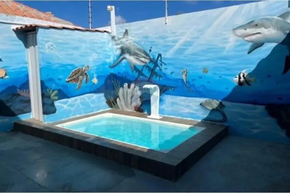 "Encantadora Casa com Piscina no Luar da Barra em Barra dos Coqueiros"