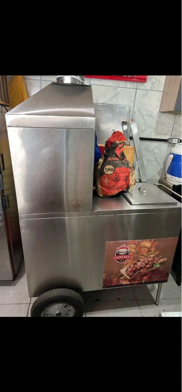 Carrinho de Churrasco em Aço Inox - Foto 3