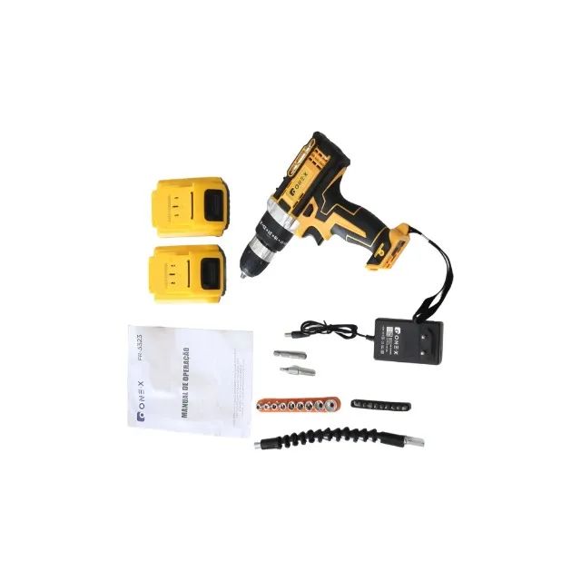 Parafusadeira e Furadeira 21v One-X FR-3323 - Ferramentas de
