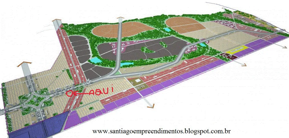 Vendem-se 2 terrenos comerciais de ESQUINA. Área total : 2.475,61 m².